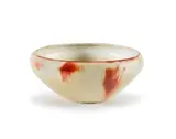 Linn Ware & Ceramic Studio, Large cream- and russet-glazed bowl
