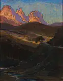 William Timlin, Mountain Landscape
