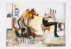 Jean Dreyer, Battle and Company, limited edition collage print on Hahnemühle paper