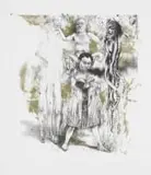 Diane Victor, Neither fish nor flesh, lithograph on paper