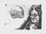 Diane Victor, Thinking of you, lithograph on paper