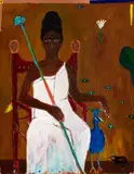 Johannes Petrus Meyer, Queen of the Gods, acrylic on canvas