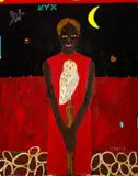 Johannes Petrus Meyer, NYX, 2021, acrylic on canvas