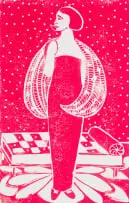 Christopher Peter, Home-Grown "Andre Courreges", photolithograph on paper