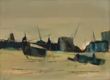 Taffy (Matthew) Whippman, Beached, oil on canvas