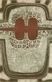 Jeanne Kotzé-Louw, Afrikaskild, colour etching on paper