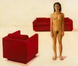 Kerri-Jane Evans, Red Bravado Sofa