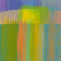 Paul Blomkamp, Highveld Veldhigh (38), colour screenprint on paper