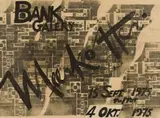 Dirk Meerkotter, Drawing for Exhibition Poster, mixed media and collage on paper laid down on board