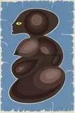Lionel Henwood, Abstract Figure, colour screenprint on paper