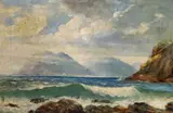 Edward Southwell Bearcroft, Simon's Town, oil on canvas