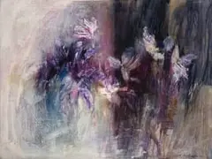 Lynette ten Krooden, Nana's Magnolias, oil on canvas