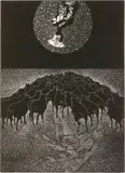 Dikgwele Paul Molete, Maboqo Dinku a Thebana, linocut