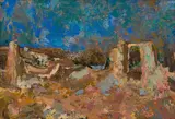 Jean Welz, Rietkuil Beaufort West Murasie, oil on canvas