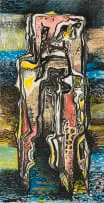 Jack Heath, Siren Rock, ink and watercolour on paper