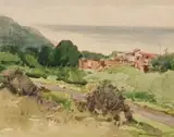 John Ferguson, Bluff Area, Durban, watercolour on paper