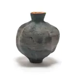 Sibusiso Mthembu, Copper Rock, ceramic and copper leaf