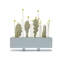 Henry Davies, Untitled (Planter), painted wood
