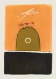Colbert Mashile, "Mafuri" V, Monotype on paper