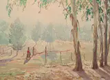 Nils Andersen, Birch Tree Landscape