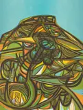 Cecil Skotnes, The Lowveld, colour woodcut on paper
