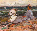 Adriaan Boshoff, Stories about Ships, oil on canvas laid down on board