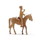 Julius Mfethe, Horse and Rider (with Pipe)