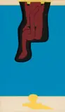 Shy Girl by Walter Battiss, colour screenprint on paper, sold Aug 2024