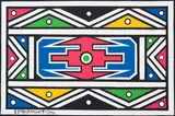 Esther Mahlangu, Untitled (2014)