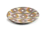 Kalahari Studio, Plate with beadwork inspired motif II