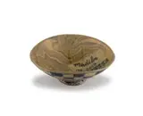 Madiba bowl by Hylton Nel, hand-painted and glazed ceramic, sold Jul 2024