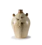Tim Morris, Double-handled vessel with floral motif