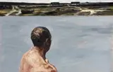 Johann Louw, Andries se Stilte (Andries' Stillness), oil on board