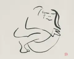 John Lennon, Bag One, 1988, lithograph on paper