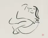 John Lennon, Bag One, 1988, lithograph on paper