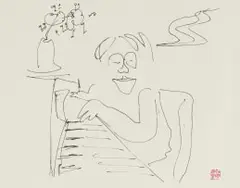 John Lennon, Baby Grand, lithograph on paper