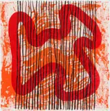 Mongezi Ncaphayi, Hiraeth II, colour lithograph on paper