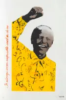 Bambi, Tata (Yellow), spray paint and stencil