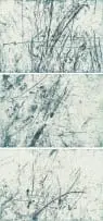 Chrisél Attewell, Earth I; Earth II; Earth III, three, colour etching on paper