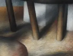 John (Jfc) Clarke, Outer Corner, pastel on paper