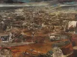 Helen Timm, City Landfill Project, oil on board