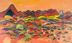 Brian Bradshaw, Copper Country, oil on canvas