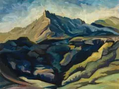 Robert Hoskyn, Hogsback, oil on canvas laid down on board