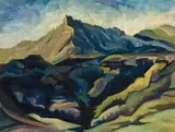 Robert Hoskyn, Hogsback, oil on canvas laid down on board