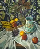 Cathy Layzell, Still Life, oil on board