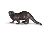Bridget Randall, Otter, bronze with a brown patina