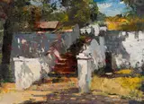 Dappled Light by Errol Boyley, oil on board, sold Jul 2024