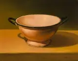 Albert Redelinghuys, Enamel Bowl, oil on canvas