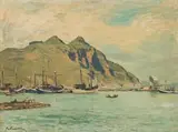 Robert Broadley, Harbour Scene, Hout Bay