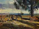Natal Midlands by Errol Boyley, oil on board, offered Jul 2024